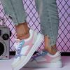 White Shoes PU Leather Board Shoes Women Breathable Casual Sneakers Men Lace-up Trendy Running Trainers Anti-slip Waterproof
