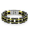 Personalized Titanium Steel Bicycle Chain, Men'S Atmospheric Simple Stainless Steel Bicycle Chain Bracelet, Locomotive Chain Bracelet