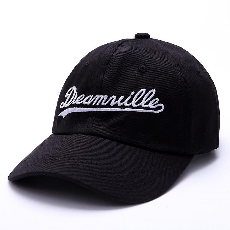 Dreamville J Cole Schirmmütze Gebogen Baseballkappe Für Mann Baseballkappe Papa Hut Solarpaneele Sommer Moto Trucker Cap YH339