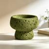 1PC Nordic Minimalist Ceramic Candle Holder Creative Candle Cup Aromatherapy Ornament For Home Table Decor Living Room