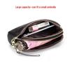 Γνήσιο Δερμάτινη Γυναικεία Τσάντα Crossbody - Νέα Μόδα Δερμάτινη Τσάντα Ώμου για Κινητό, Μεγάλη Τσάντα-Πορτοφόλι με Υφή Λίτσι, Μικρή Γυναικεία Τσάντα