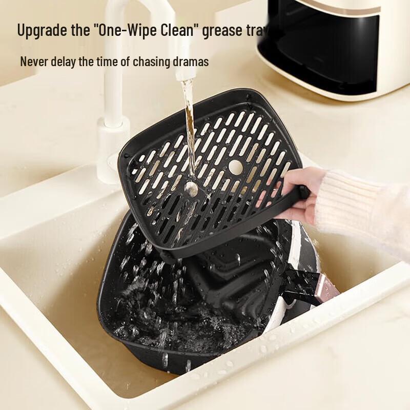 Midea MF-KZE5089 5L Smart Visual Air Fryer CN Plug (adapter Included)