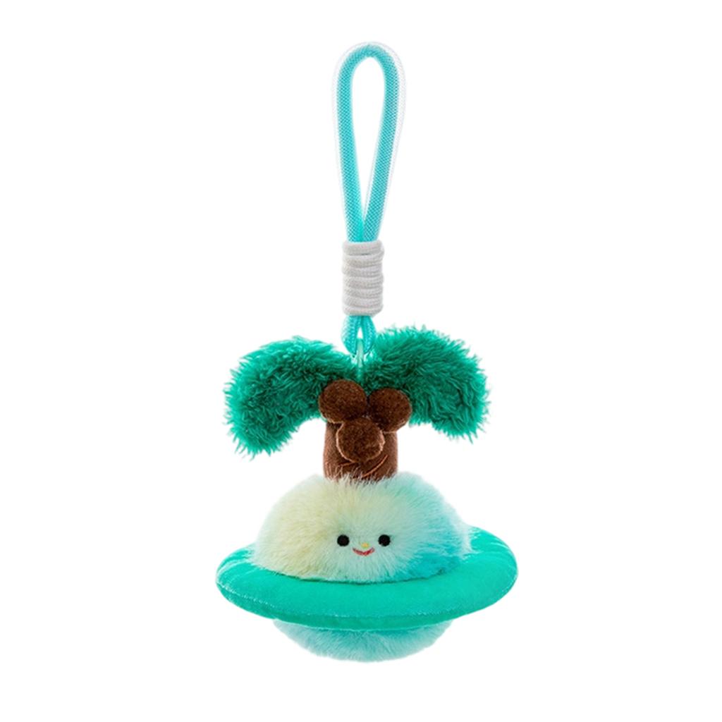 Cute And Funny Cartoon Plush Toy Doll Creative Plant Planet Pendant Backpack Keychain Pendant Gift