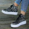 Women's Wide Width Lace-Up Flats, European Style Casual Loafers, Autumn Winter Shoes In Stock for Women