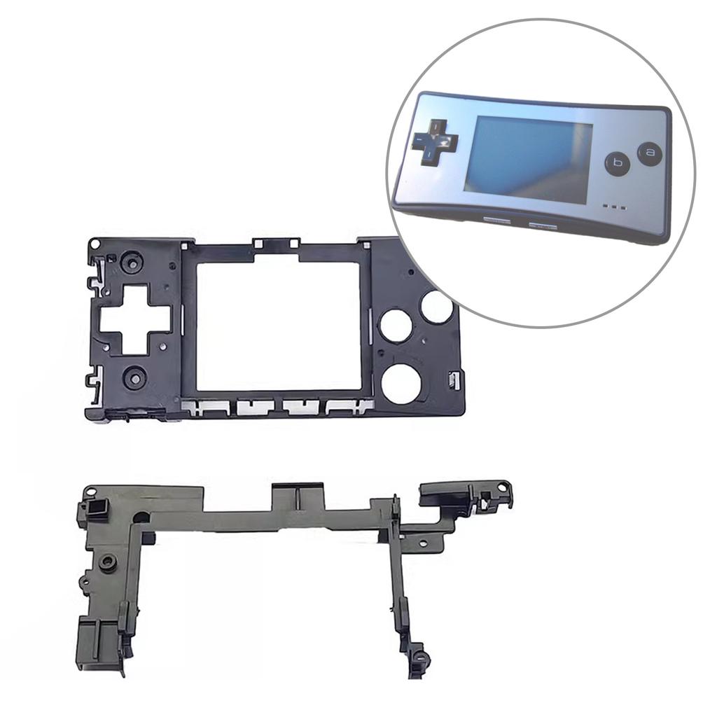 2pcs/set Plastic Frame Front & Back Housing Skin Framework for Game Boy Micro GBM Game Console Repair Accessory