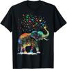 Cute Elephant Lover Animal On Elephant Gift Unisex T-Shirt Mens Womens Tees Top