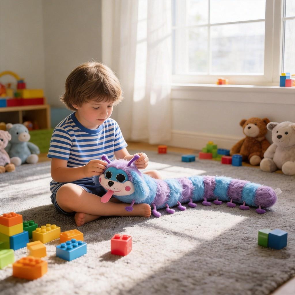 Peluche Poppy Playtime à Poil Court Doux pour Enfants et Collectionneurs