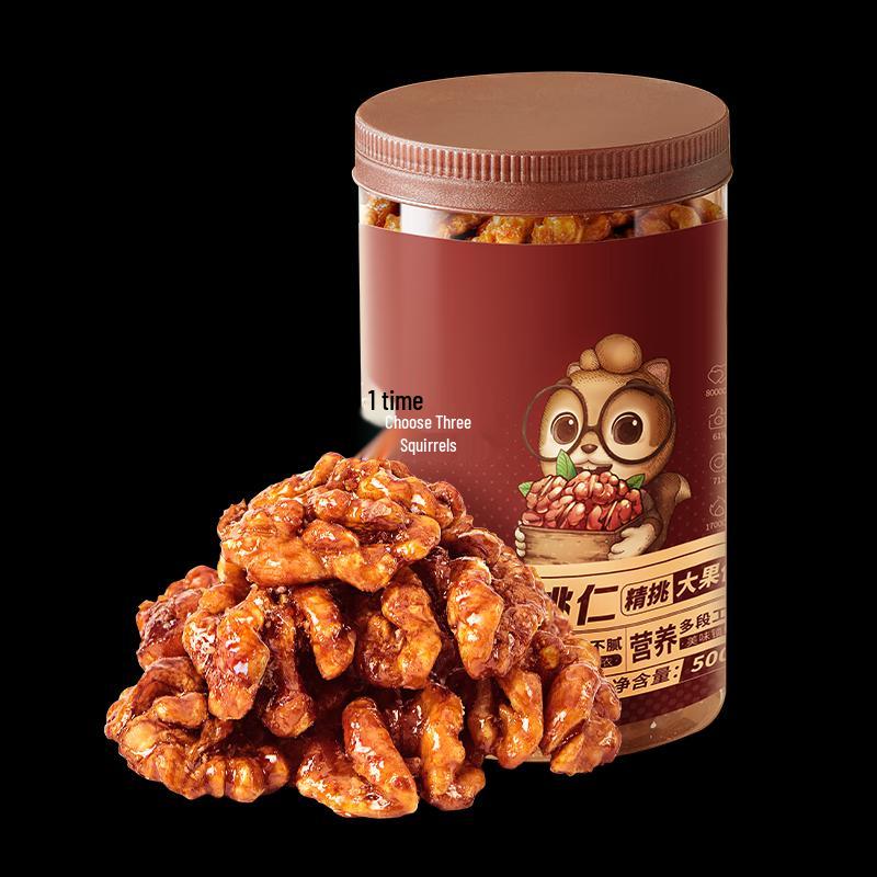 Three Squirrels Walnut & Pecan Snacks