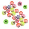 10Pcs Exploding Eyes Bouncy Ball Toy Assorted Halloween Ball Prom Gifts Elasticity Colorful Bouncy Rubber Jumping Ball Toy Gift