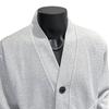 2026 New Fashion Men's Waffle Retro Knitted Simple Fashion V-neck Sweater Men