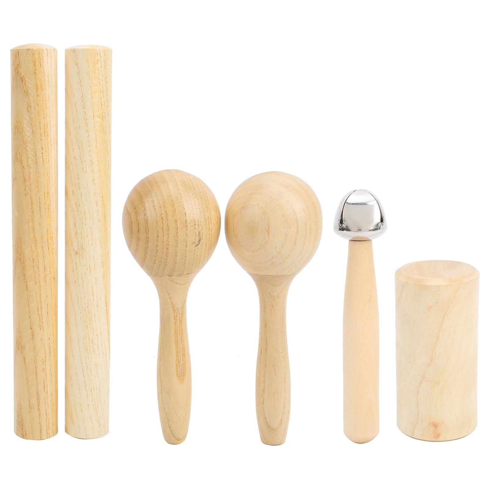 

Orff Instrument Set Kids Preschool Rhythm Percussion Musical Wood Toy Early Education Supplies