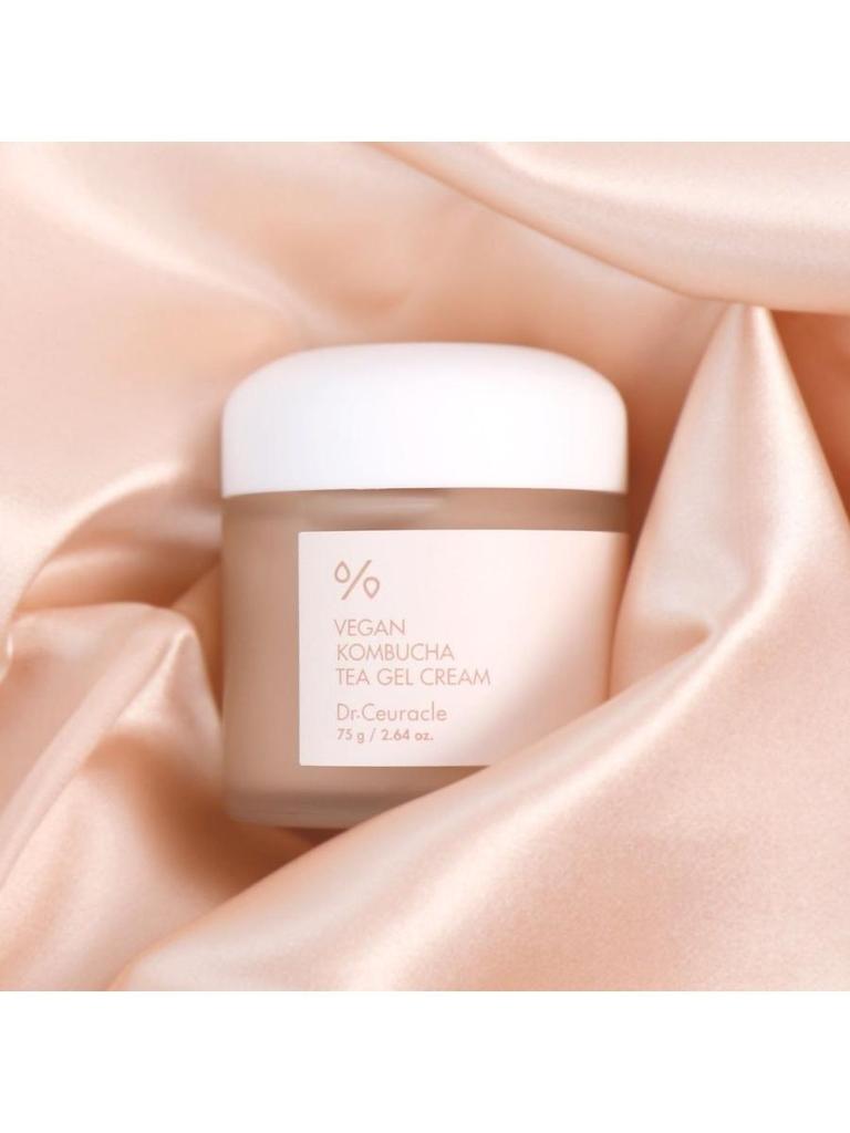 Dr.Ceuracle VEGANE KOMBUCHA TEE GELCREME, Feuchtigkeitsspendend, Koreanische Kosmetik, K-Beauty, Probe