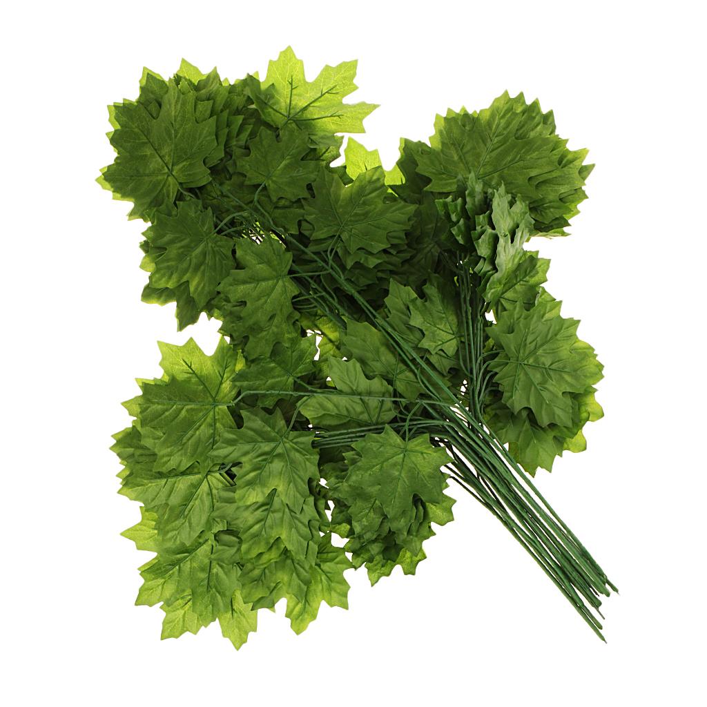 12x Artificial Maple Vine Wreath Leaf Garland Fall Garland for Family