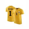 Maglia da Calcio da Uomo a Manica Corta T-shirt Top da Calcio Traspirante Asciugatura Rapida Maglia da Allenamento Sportivo