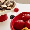 Spherical Handle Candy Storage Basket Dried Fruit Plate Display Plate Fruit Snack Tray  Living Room