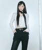 Nigaennikol Stud Bootscut Denim Pants_Black