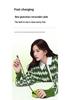 120W GaN-Ladegerät mit PD-Schnellladung & integriertem ausziehbarem Kabel, kompatibel mit Apple- und Huawei-Geräten