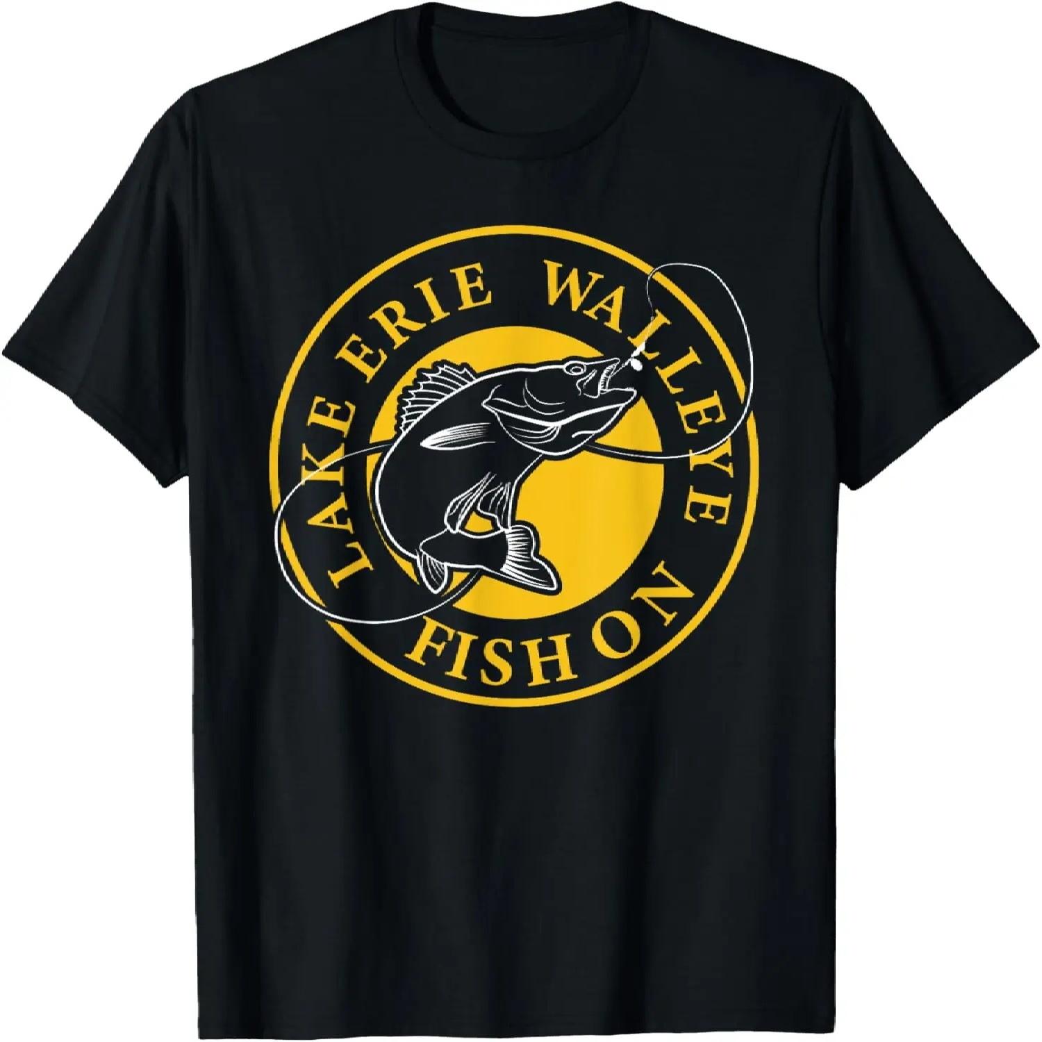 Lake Erie Walleye Tee Fish On T-Shirt S