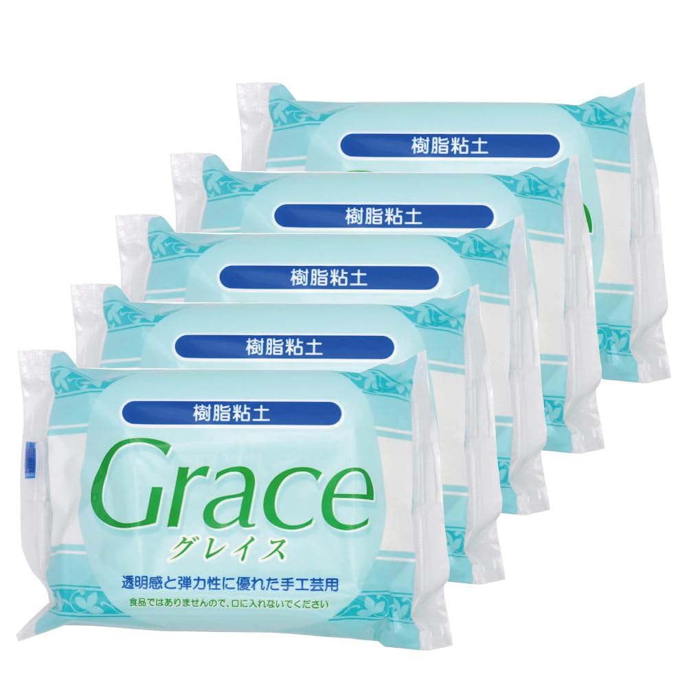 

Grace Polymer Set of Nissin 858 Clay, 200g, 5, Associates, светло-синий