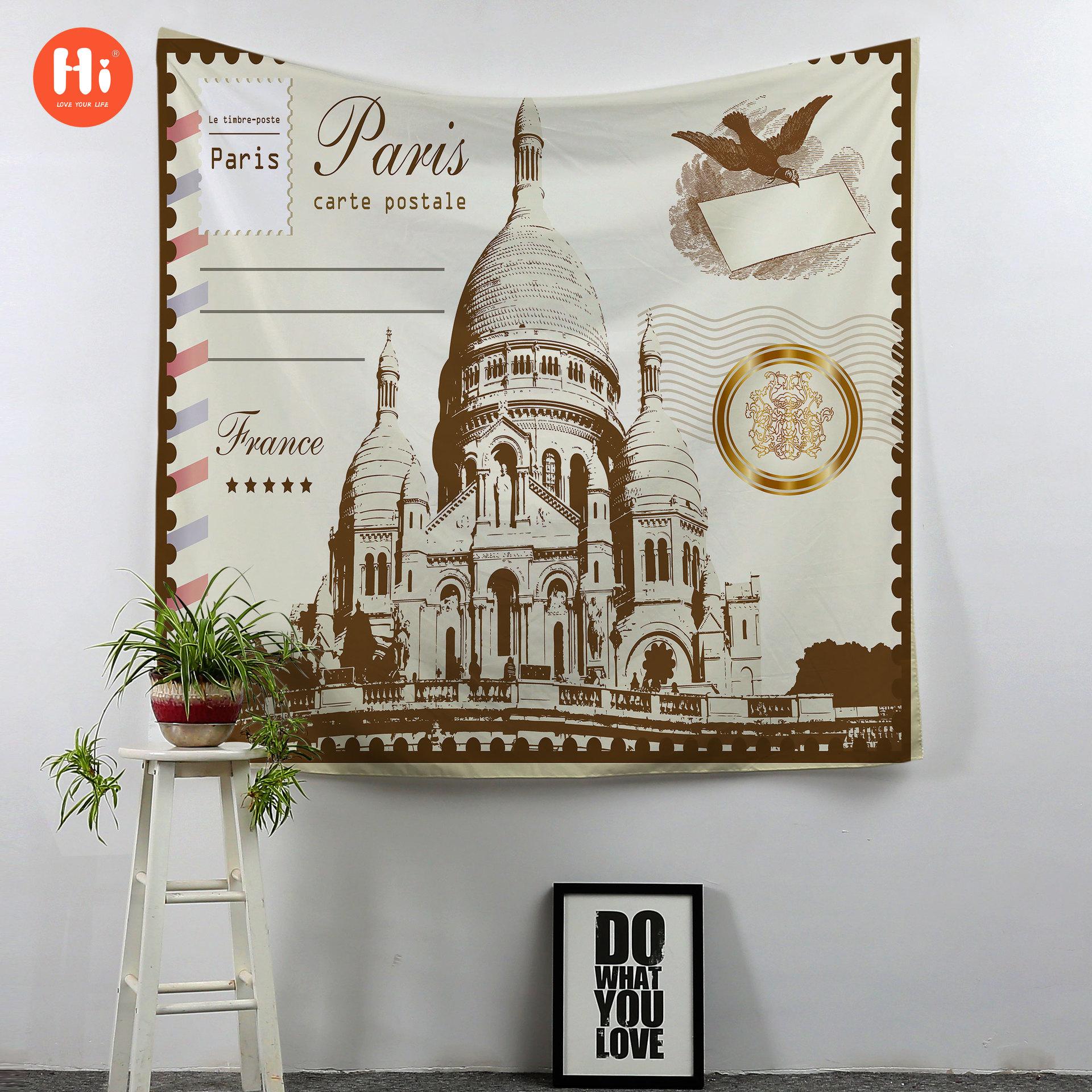 

Флуоресцентный гобелен, настенный художественный гобелен, прямоугольный настенный гобелен, настенная роспись, гобелен, Настенный декор, домашний декор, гобелен 100x75cm