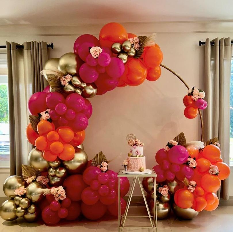Balloon Set Wedding Birthday Party Arrangement Balloon Set Party Decoration Balloon Chain Set
