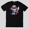 T-Shirt Niedliche Tierpiraten Baumwolle Fun Spaß Sprüche Lustig CartoonWird in neuem Fenster oder Tab geöffnet