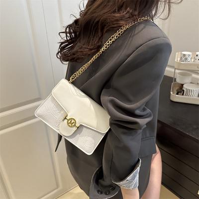 Manufacturer Wholesale Women's Bags Bags2025 New Fashion Printed Chain Bag Shoulder Bag Crossbody Small Square Bag
