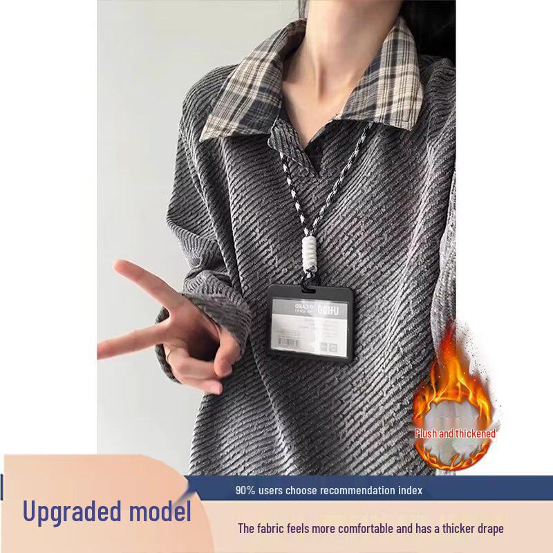 Unisex Knitted Lapel Hoodie: Elegant, Trendy, Versatile Loose Fit XL