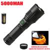 Powerful Rechargeable LED Flashlight Camping Rechargeab Lamp Emergency Supply Outdoor Fishing Tactical Lantern Use 26650 Battery
