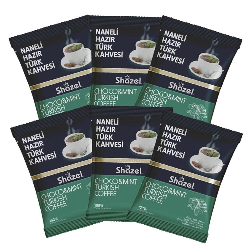 

Розчинна турецька кава Shazel Mint 100 гр х 6 шт