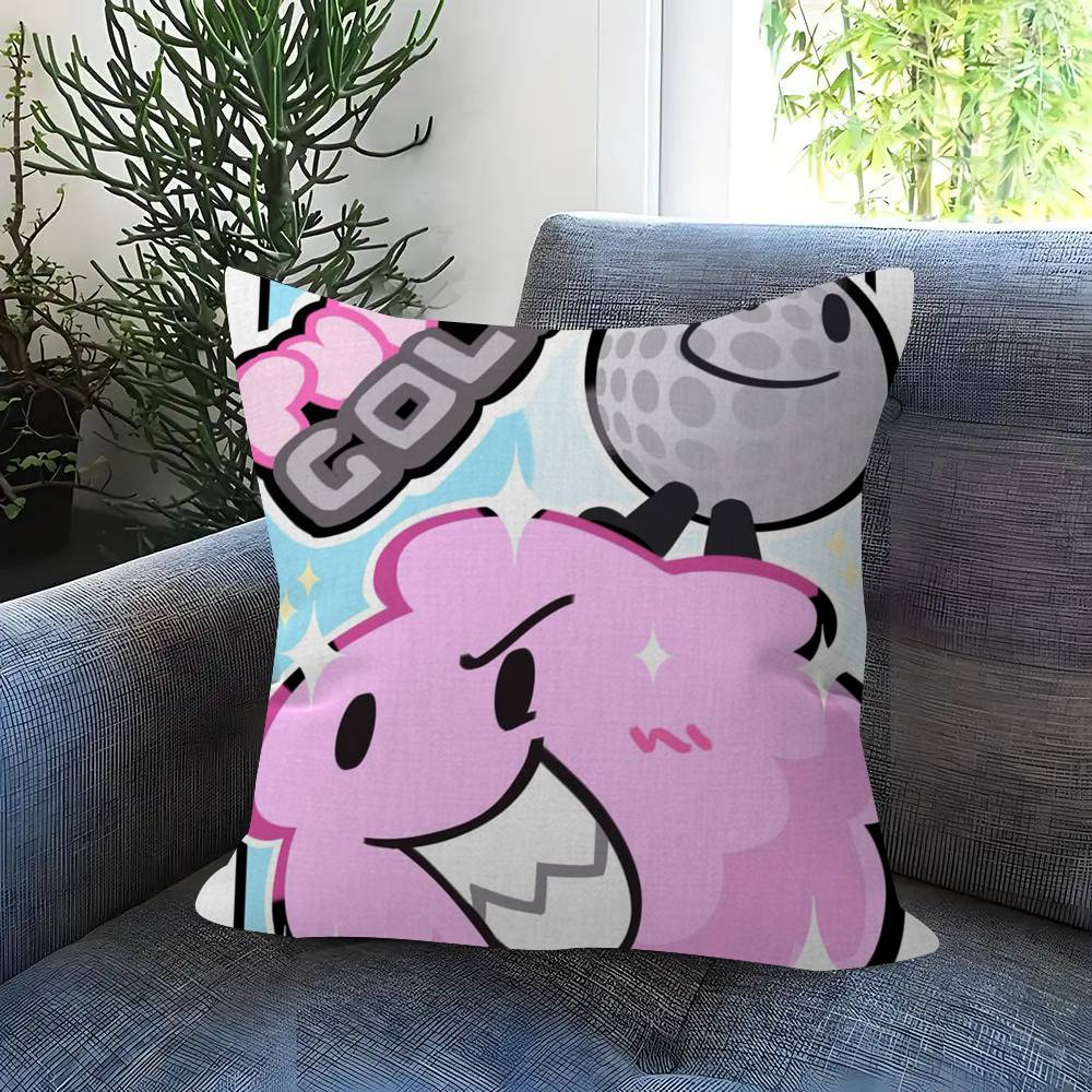 Bfdi Battle For D-Dream Island Pillowcase Toon Gift Cushion Cover Bedroom Home Sofa Chair Seat Decor Pillow Case