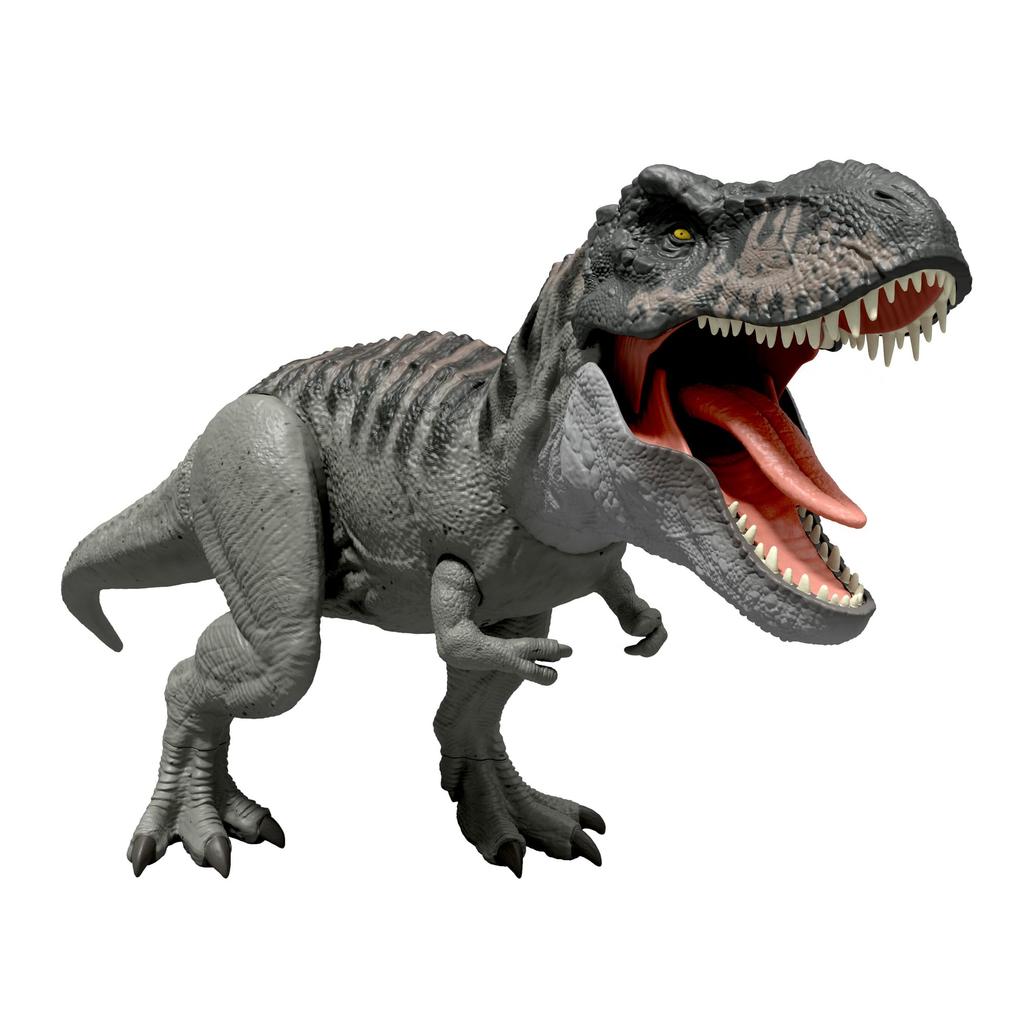 Mattel Jurassic World Super Shiny and Roaring Figure for Large Dinosaur Moving Approximately 54cm Ages 4 and JCH02 Action! T-Rex Kids, Toy, Figure,