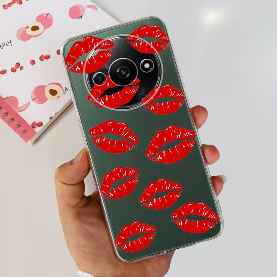 For Xiaomi Redmi A3 Case Cute Fashion Painted Cover Soft Silicone Protective Shell For Xiaomi Redmi A3 RedmiA3 Phone Case Bumper