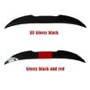 New Style Universal 3pcs Sedan Rear Trunk Tail Rear Wing Spoiler 117-127cm Adjustable DIY Refit Boot Wings Spoiler Car 2027