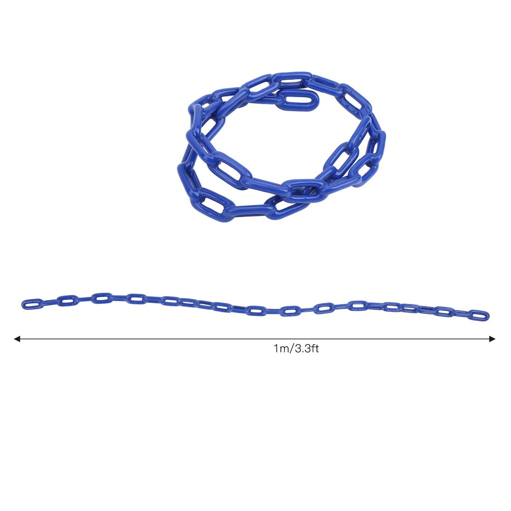 2Pcs Children Swing Extension Chain Plastic Coated Iron Chain Indoor Outdoor Swing Parts