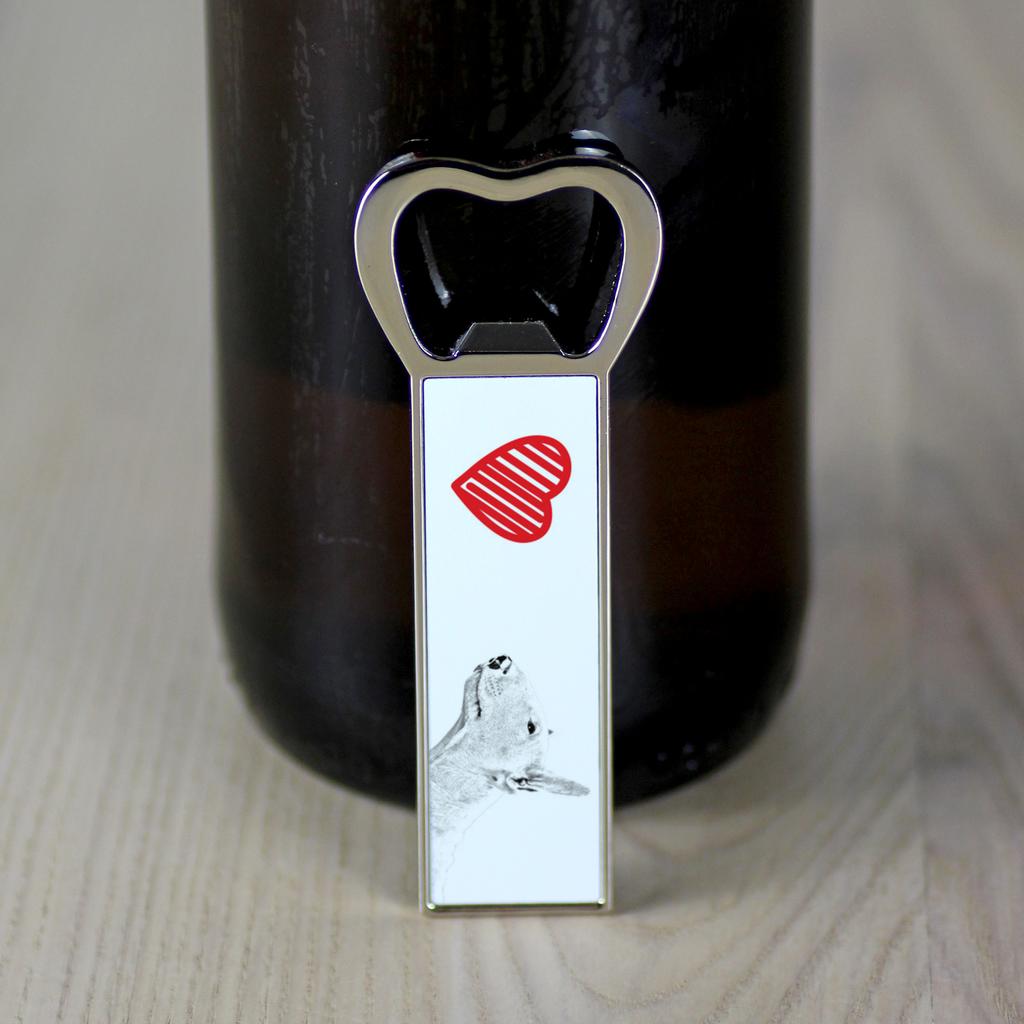 Bulterier, Bull Terrier - Otwieracz Do Butelek Z Psem, Personalizowany Otwieracz Na Lodówkę, Wyjątkowy Upominek Dla Mężczyzny Marki Art-Dog