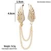 Baroque Rhinestone Pearl Corsage Necklace Brooch - Retro British Court Suit Accessory