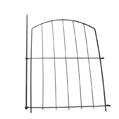 Decorative Garden Fence Panel Metal Fence Wire Fencing Flower Barrier Section