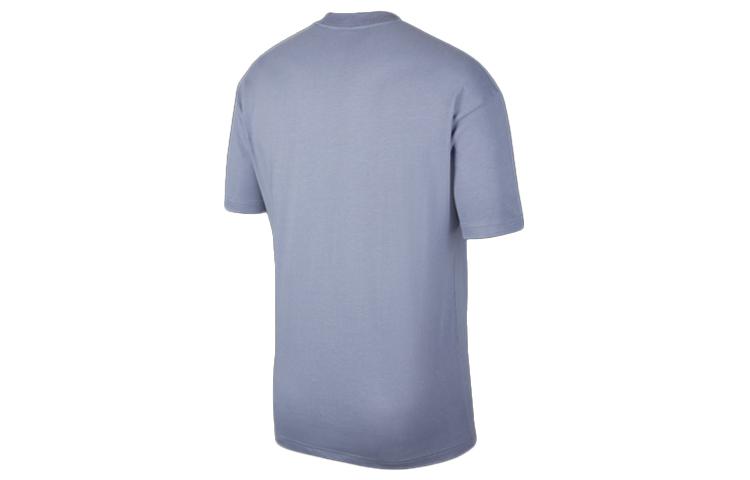 Nike T Shirts Men's Indigo Crew Neck Moderate Straight Fit DA0321-512