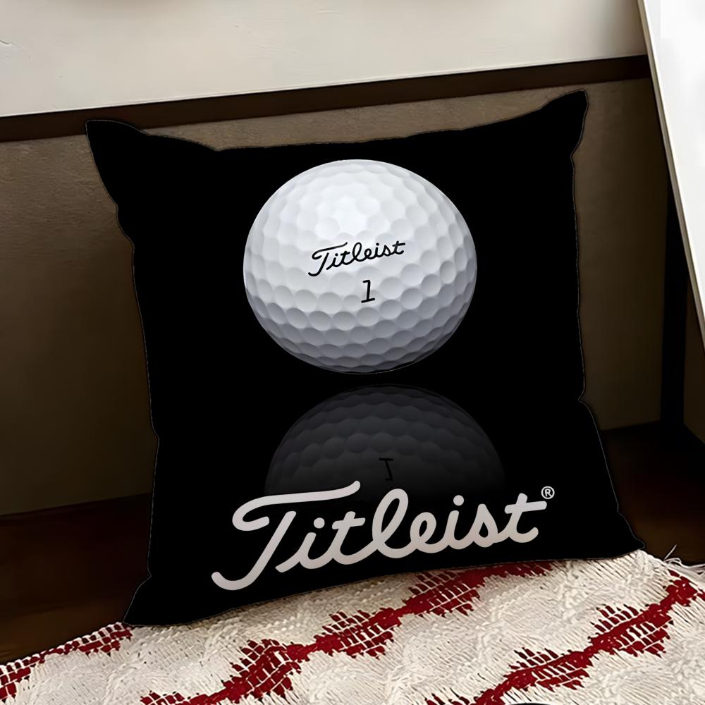 Brand TTitleistT Cushion Cover Reversible Soft Durable Pillow Cover Home  Car MultiScene Use for Daily Comfort