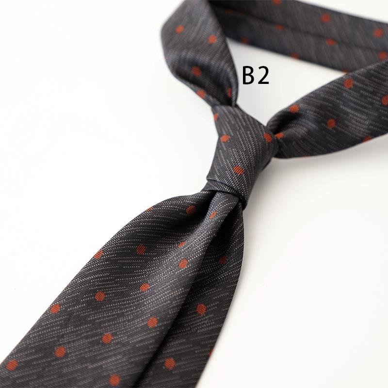 Gentleman British Style 8CM Mens Polka Dot Neck Tie Dark Green Brown Striped Silk Ties Luxury Soft Necktie Wedding Tuxedo Cravat