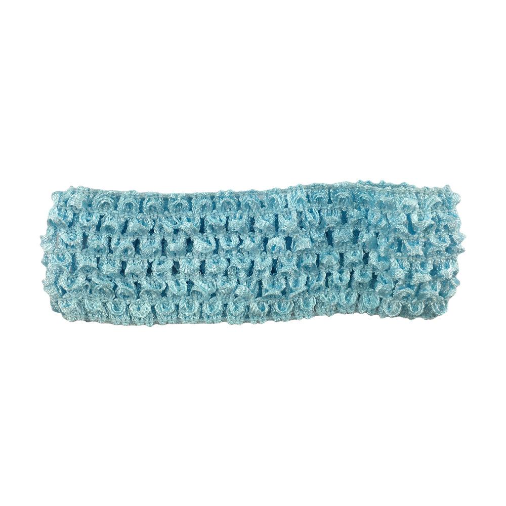 Silk Knitted Elastic Headband 1.5Inch Crochet Headband Crochet Headband 39 Colors Optional