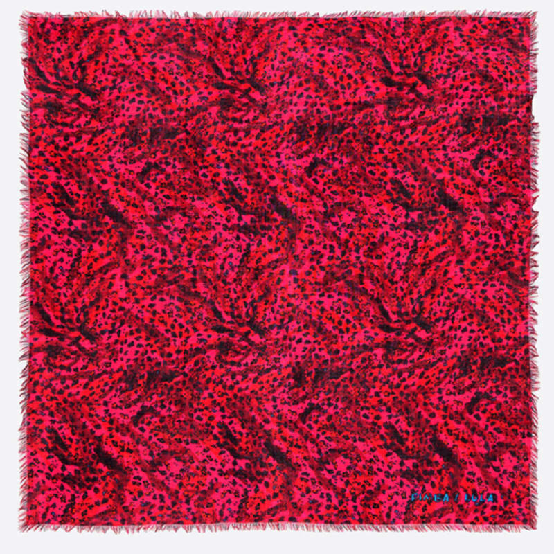 

BIMBA Y LOLA [25SS] BIMBA Y LOLA Strawberry Mini Floral Brushstroke Shawl B255AII001PKF Pink_FREE