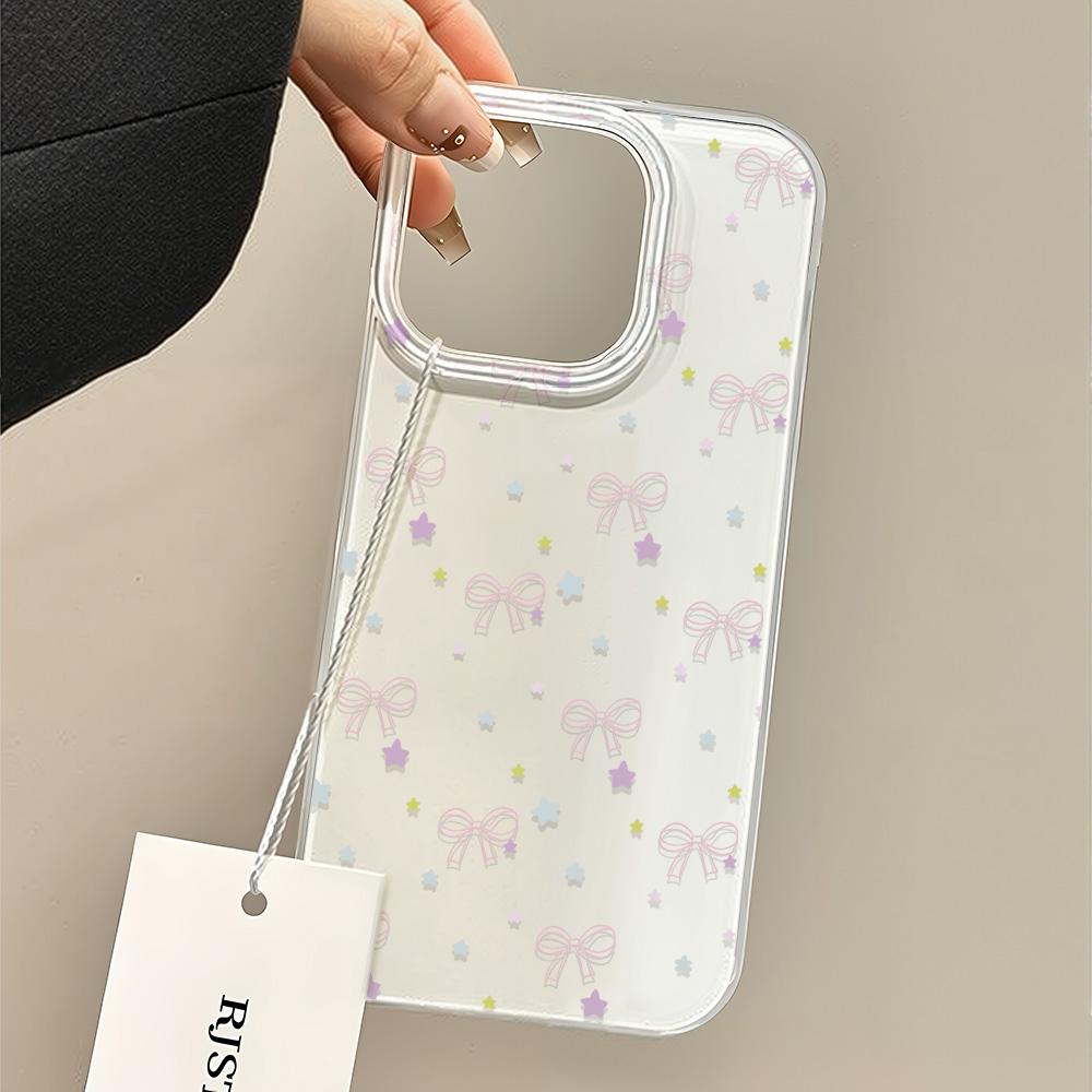 Painted Phone Case for iPhone 12 13 15 16 iPhone 16 12 13 14 15 Pro  14 15 16 Pro Max Coverage Shockproof Anti-Fingerprint Fresh Style Protective Case