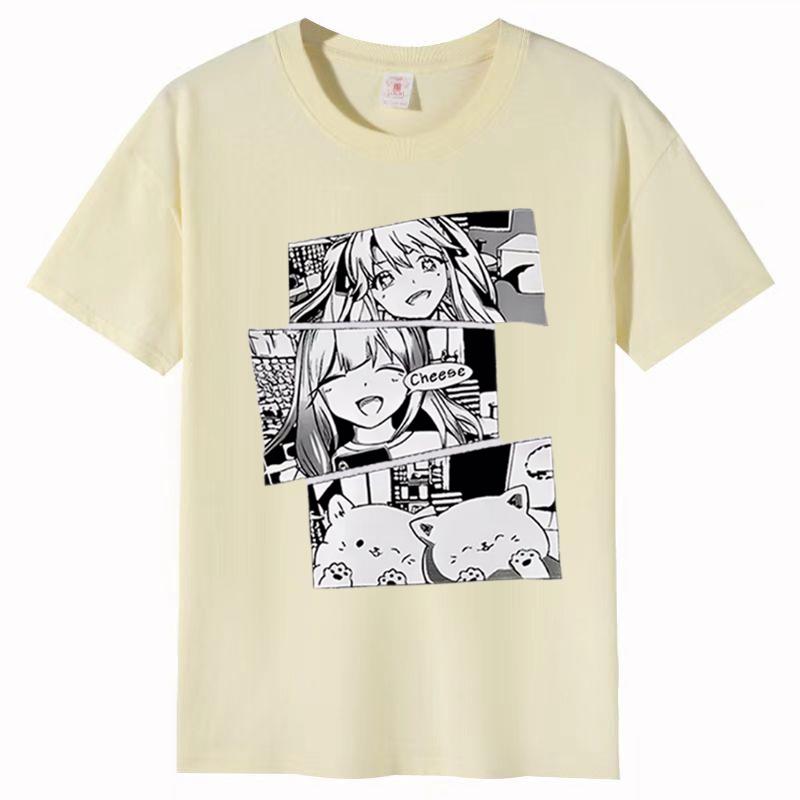 Printed Fashion Ladies Short Sleeve T-Shirt Summer