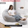Large Seat Bean Bag Comfortable Lazy Sofa Chair Linen Lounger Couch Tatami Gift