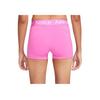 Nike Color Block Logo Print High Waist Sports Shorts Women Shorts Pink CZ9857-675