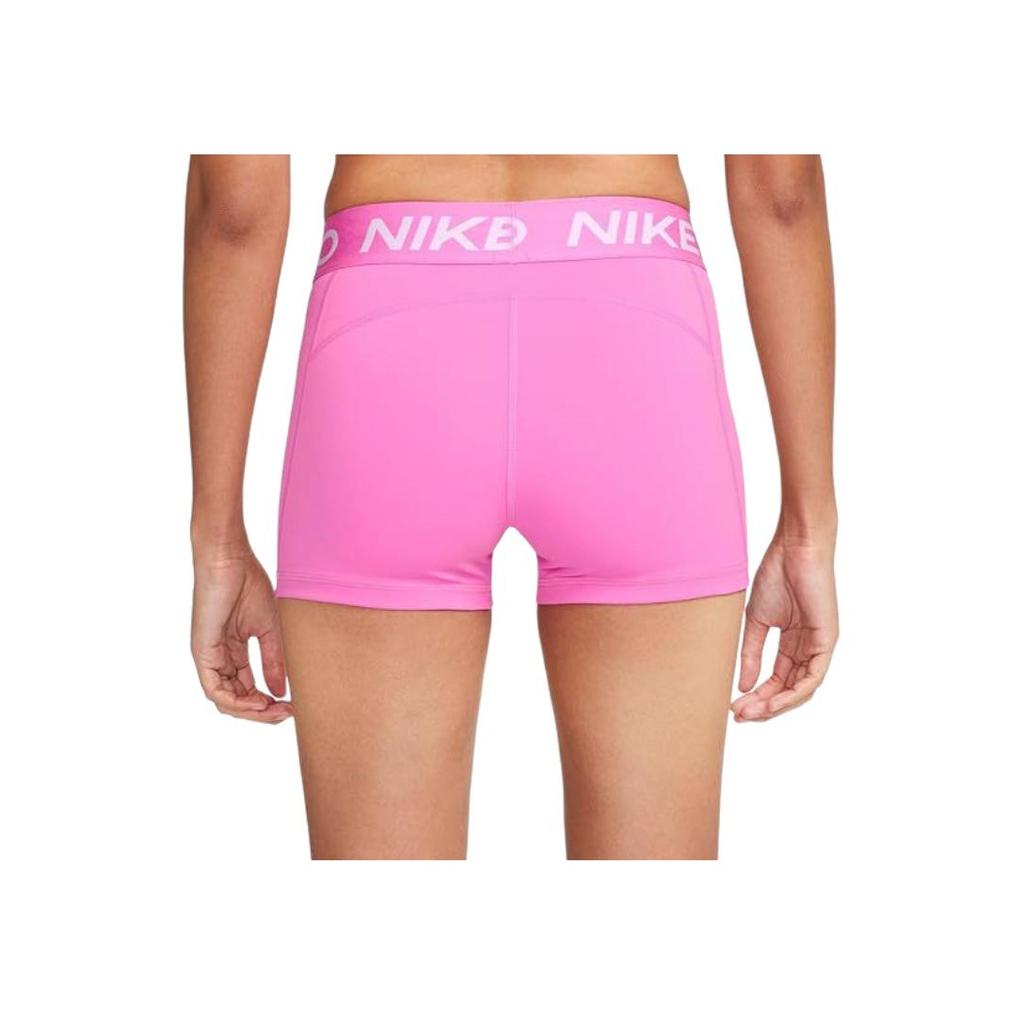 Nike Color Block Logo Print High Waist Sports Shorts Women Shorts Pink CZ9857-675