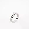 Invisible Collage SWIRLY RING SILVER