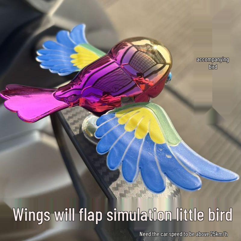 

Charming Flying Bird: A Vibrant, Winged Companion for Cars and EVs, Adding Fun to Your Journey